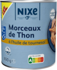 Morceaux de thon à l’huile de tournesol - NIXE - Lidl à Villeurbanne Morceaux de thon à l’huile de tournesol - NIXE en promo chez Lidl Villeurbanne à 5,29 €