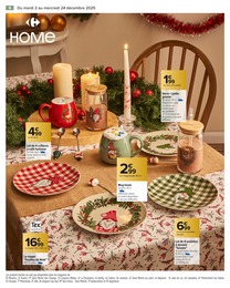 Offre Nappe Noël dans le catalogue Carrefour du moment à la page 8