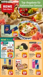 REWE Prospekt für Osnabrück mit 30 Seiten REWE Prospekt für Osnabrück: "Dein Markt", 30 Seiten, 12.05.2025 - 17.05.2025