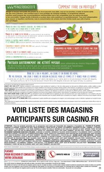 Promo Cire Épilation dans le catalogue Casino Supermarchés du moment à la page 39