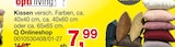Aktuelle Kissen Angebote bei Opti-Wohnwelt in Bremerhaven Aktuelles Kissen Angebot bei Opti-Wohnwelt in Bremerhaven ab 7,99 €