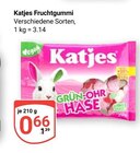 Fruchtgummi Grün-Ohr Hase Angebote von Katjes bei GLOBUS Saarbrücken für 0,66 €