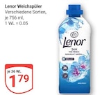 Aktuelle Weichspüler Angebote bei GLOBUS in Erlangen Aktuelles Weichspüler Angebot bei GLOBUS in Erlangen ab 1,79 €
