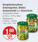 Knax Gewürzgurken von Hengstenberg im aktuellen V-Markt Prospekt für 1,89 €