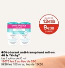 Déodorant anti-transpirant roll-on 48 h - Vichy en promo chez Monoprix Troyes à 9,38 €
