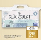 Toilettenpapier Angebote von Glücksblatt bei Marktkauf Stuttgart für 2,99 €