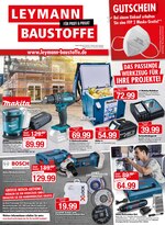 Leymann Baustoffe Prospekt für Bissendorf mit 4 Seiten Leymann Baustoffe Prospekt für Bissendorf: "DAS PASSENDE WERKZEUG FÜR IHRE PROJEKTE!", 4 Seiten, 07.06.2021 - 20.06.2021