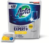 Capsule vaisselle Expert tout en 1 citron - APTA en promo chez Intermarché Super Aurillac à 1,02 €