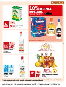 Promo Absolut Vodka dans le catalogue Auchan Hypermarché du moment à la page 23