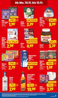 Nutella im aktuellen Lidl Prospekt (Lüneburg) Nutella im Lidl Prospekt "LIDL LOHNT SICH" mit 67 Seiten (Lüneburg)