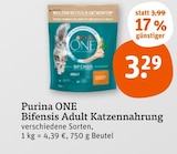 Bifensis Adult Katzennahrung Angebote von Purina ONE bei tegut Schwäbisch Gmünd für 3,29 €