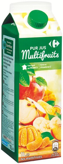 Carrefour Market Arcueil - Pur jus multifruits Promo Pur jus multifruits dans le catalogue Carrefour Market "La rentrée encore moins chère" à Arcueil