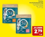 Aktuelle Katzenfutter Angebote bei Marktkauf in Leipzig Aktuelles One Katzennahrung Angebot bei Marktkauf in Leipzig ab 2,79 €