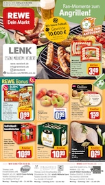 Bitburger im REWE Prospekt in Velbert Aktueller REWE Prospekt mit Bitburger, "Dein Markt", Seite 1