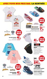 Chaussures Angebote im Prospekt "La rentrée À PRIX BAS" von Super U Chaussures Angebote im Prospekt "La rentrée À PRIX BAS" von Super U auf Seite 26