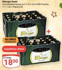 Stubbi Angebote von Bitburger bei GLOBUS Homburg für 18,00 €