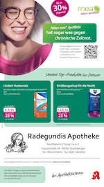 mea - meine apotheke Apotheken Prospekt der aktuellen Woche mit 4 Seiten, gültig von 01.01.2026 bis 31.01.2026, in Gessertshausen und Umgebung Aktueller mea - meine apotheke Apotheken Prospekt in Gessertshausen und Umgebung, "Unsere Januar-Angebote" mit 4 Seiten, 01.01.2026 - 31.01.2026