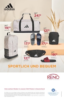 Rucksack im aktuellen RENO Prospekt (Ingolstadt) Rucksack im RENO Prospekt "STRAHLEND, LEICHTE SOMMERZEIT" mit 12 Seiten (Ingolstadt)