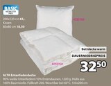 Aktuelle Bettdecke Angebote bei JYSK in Mönchengladbach Aktuelles ALTA Entenfederdecke 135x200 cm Angebot bei JYSK in Mönchengladbach ab 18,50 €