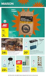 Promos Barbecue Charbon dans le catalogue "LE MOIS DES SUPPORTERS" de Carrefour Barbecue Charbon en promo dans le catalogue Carrefour à la page 58