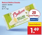 Balconi Rollino Snacks im Angebot bei Netto Marken-Discount in Lutherstadt Wittenberg Balconi Rollino Snacks Angebote bei Netto Marken-Discount Lutherstadt Wittenberg für 1,49 €