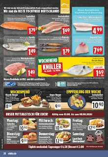 Lachs im aktuellen E center Prospekt (Recklinghausen) Lachs im E center Prospekt "Aktuelle Angebote" mit 28 Seiten (Recklinghausen)