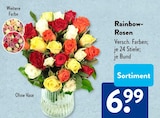 Rainbow-Rosen  im aktuellen ALDI SÜD Prospekt für 6,99 €