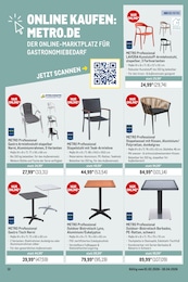 Terrassenmöbel im METRO Prospekt "Wochenangebote SCO + Gewinnspiel + Outdoor" auf Seite 35