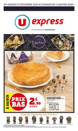 Catalogue Supermarchés U Express en cours à Claix et alentours, "U Express", 14 pages, 27/12/2025 - 04/01/2026