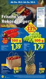 Lidl Weintrauben im Prospekt Lidl Weintrauben im Prospekt