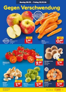 Champignons im Netto Marken-Discount Prospekt "Aktuelle Angebote" mit 72 Seiten (Duisburg)