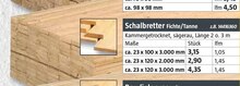 BAUHAUS Stolberg - Schalbretter Fichte/Tanne Schalbretter Fichte/Tanne Angebot bei BAUHAUS Stolberg im Prospekt "Handzettel KW 31"