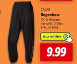 Regenhose im Angebot bei Lidl in Münster Regenhose Angebote von Crivit bei Lidl Münster für 9,99 €