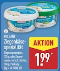 Ziegenkäse-Spezialität Ziegencamembert von Milsani im aktuellen ALDI Nord Prospekt für 1,99 €