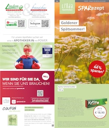LINDA Premiumapotheke Prospekt für Wenden mit 3 Seiten LINDA Premiumapotheke Prospekt für Wenden: "Aktuelle Angebote", 3 Seiten, 01.09.2025 - 30.09.2025