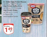 High Protein Mousse im Angebot bei GLOBUS in Trier High Protein Mousse Angebote von Dr. Oetker bei GLOBUS Trier für 1,49 €