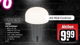 LED Tischlampe im Angebot bei REWE in Hildesheim LED Tischlampe Angebote von VIVESS bei REWE Hildesheim für 9,99 €