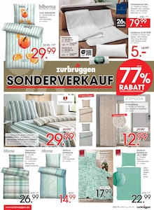 Kissen im aktuellen ZurbrĂĽggen Prospekt (Recklinghausen) Kissen im ZurbrĂĽggen Prospekt "SONDER VERKAUF" mit 48 Seiten (Recklinghausen)