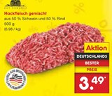 Hackfleisch gemischt im Angebot bei Netto Marken-Discount in Krefeld Hackfleisch gemischt Angebote von Gut Ponholz bei Netto Marken-Discount Krefeld für 3,49 €