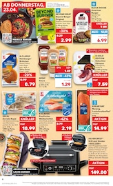 Aktueller Kaufland Prospekt mit Forelle, "RICHTIG GRILLEN - RICHTIG GÜNSTIG", Seite 4