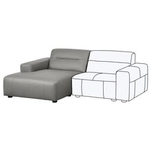 IKEA Peine - IKEA SNOGGE Récamiere links, Grann graugrün Links/grann graugrün IKEA SNOGGE Récamiere links, Grann graugrün Links/grann graugrün Angebot bei IKEA Peine im Prospekt "Click & Collect: Jetzt bestellen und abholen!"