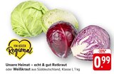E center Offenbach - Unsere Heimat – echt & gut Rotkraut Angebot im Prospekt Unsere Heimat – echt & gut Rotkraut bei E center im Offenbach Prospekt für 0,99 €