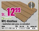 Aktuelles WPC-Klickfliese Angebot bei Hornbach in Saarbrücken ab 12,99 €