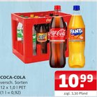 Aktuelles Coca-Cola oder Fanta Angebot bei Getränke Ellerkamp in Ahaus ab 10,99 €