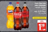 Cola oder Limonade bei EDEKA Frischemarkt im Anklam Prospekt für 1,19 €