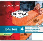Saumon fumé Norvège - DELPEYRAT - Intermarché Express Saumon fumé Norvège - DELPEYRAT à 3,96 € dans le catalogue Intermarché Express