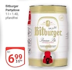 Partydose im Angebot bei GLOBUS in Oberhausen Partydose Angebote von Bitburger bei GLOBUS Oberhausen für 6,99 €