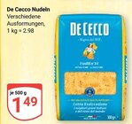 Nudeln im Angebot bei GLOBUS in Kaiserslautern Nudeln Angebote von De Cecco bei GLOBUS Kaiserslautern für 1,49 €