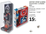 COFFRET SPORT & BIÈRE Foot de bière ou Basket beer - LAROUSSE à 15,95 € dans le catalogue E.Leclerc