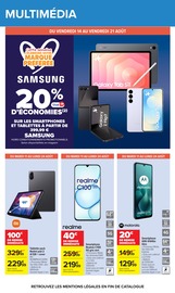 Tablette en promo dans le catalogue Carrefour à la page 52